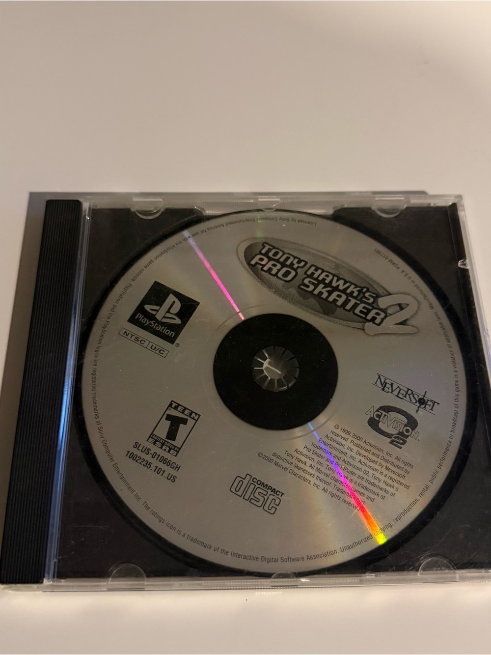 PlayStation Tony Hawk's Pro Skater 2
